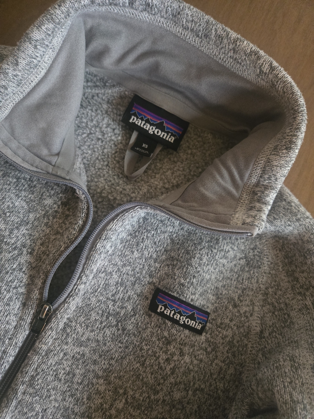 Patagonia Gray Full-Zip Sweater Fleece - Gray - Picture 3 of 3